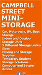 Mobile Screenshot of campbellministorage.com